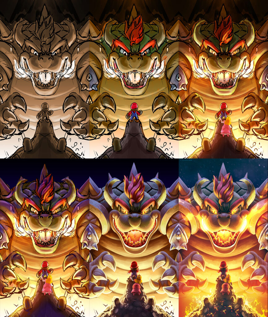 Bowser Stages